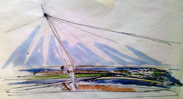 perspective from view platform