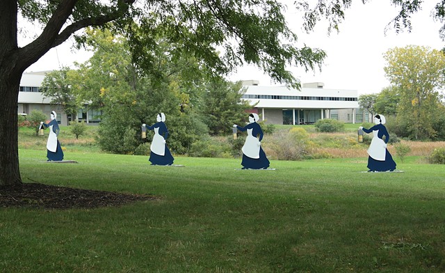 Tompkins County Civil War Nurses Memorial at Tompkins Cortland Community College, Dryden, NY