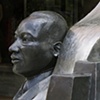 Detail of MLK Sculpture, Ithaca Commons