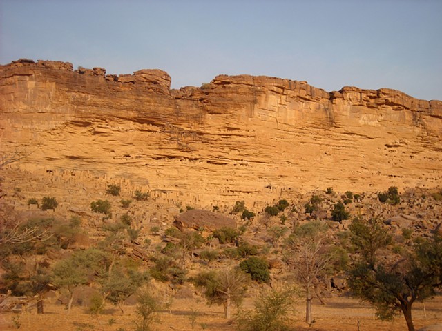 Tellem Dwellings in a Cliff