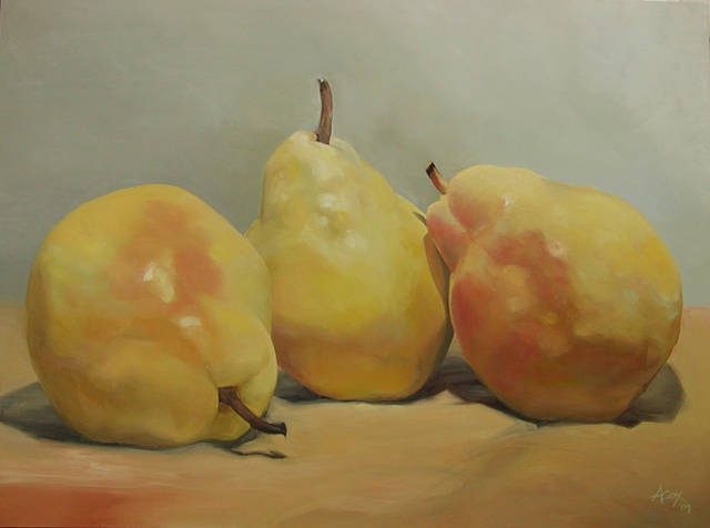 Three Little Pears - SOLD