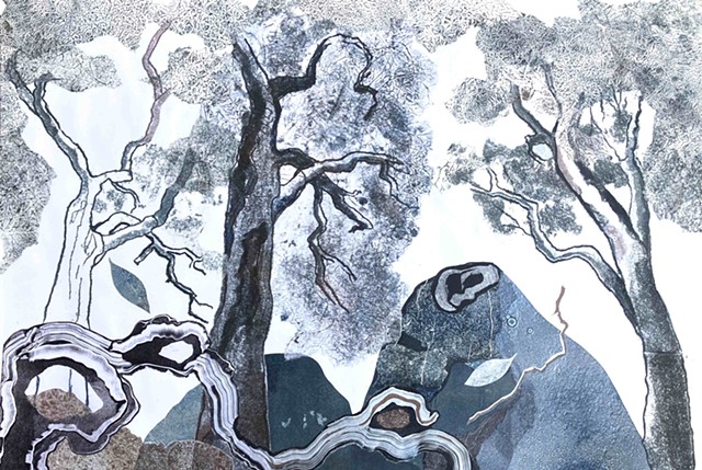 In Between Trees and Outside of Time II SOLD