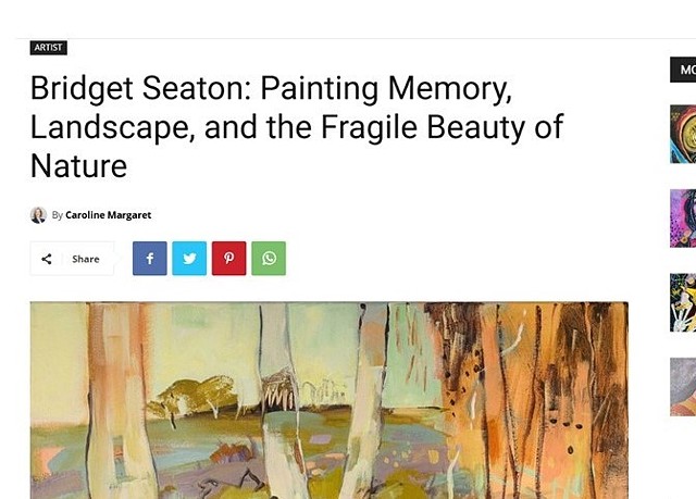 PUBLICATION - Article in Showcase  My art