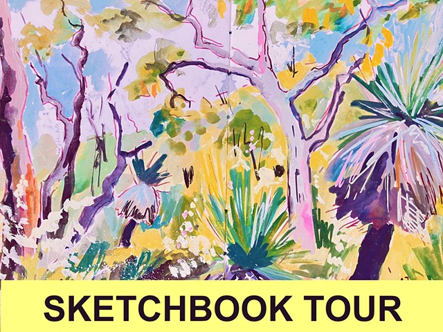 Sketchbook Tour Winter/Spring 2023