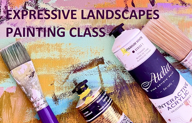 Expressive Landscapes Painting Class