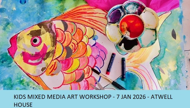 RAINBOW FISH - KIDS ART WORKSHOP