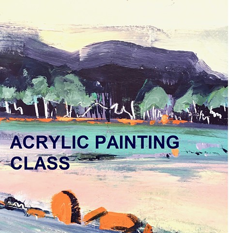 Expressive Landscapes Painting Class