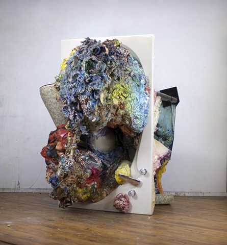 After the Great Wave in Three Compositions(Composition Three)