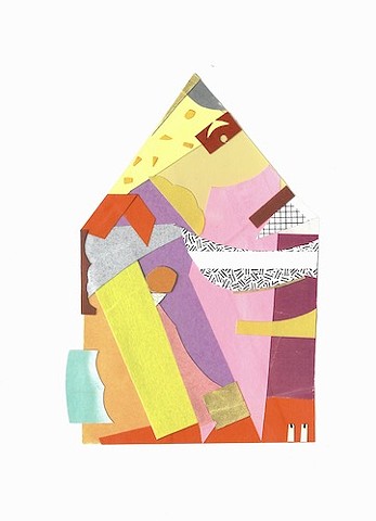 Yellow Confetti Roof House