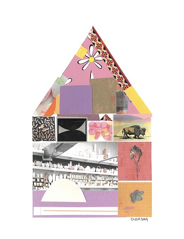 Pink Bison, Pot, Flower House