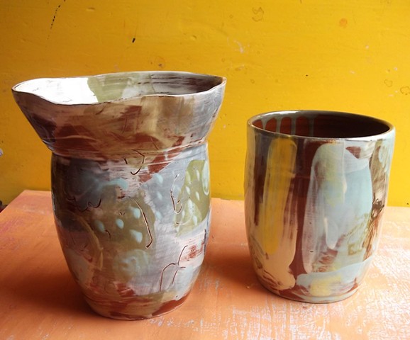 Two vases