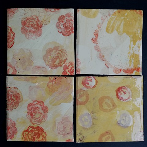 Tiles 14x14 cm each