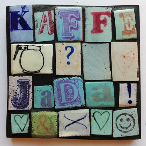 Mosaic trivet