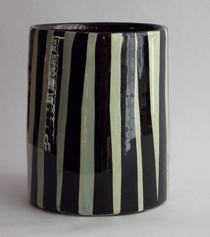 798. striped vase