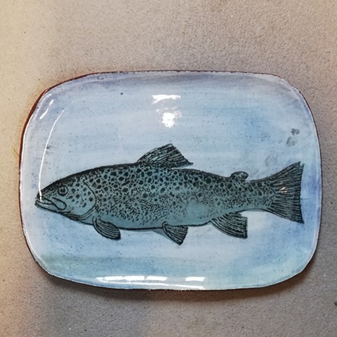 Salmon plate