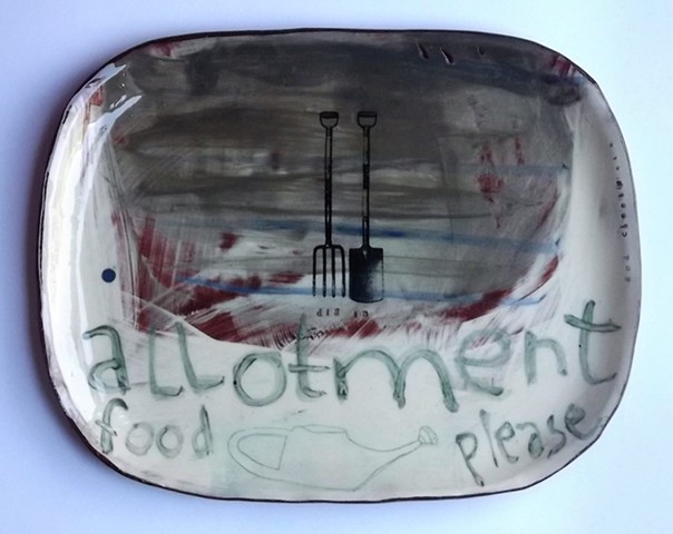 Allotment food plate