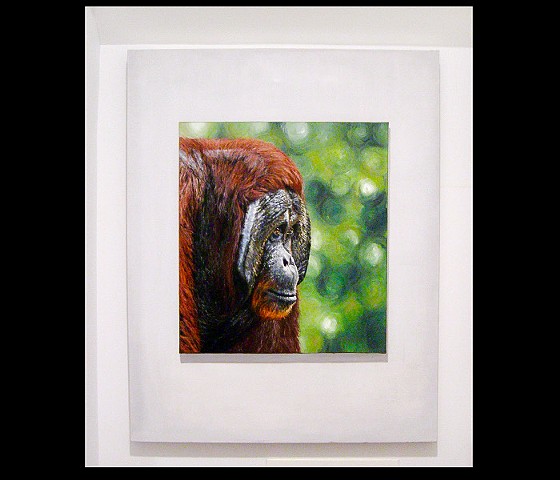 Orangutan Painting