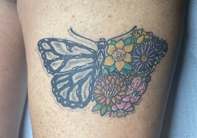 Butterfly flower 2021