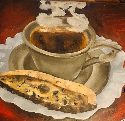 Biscotti coffee