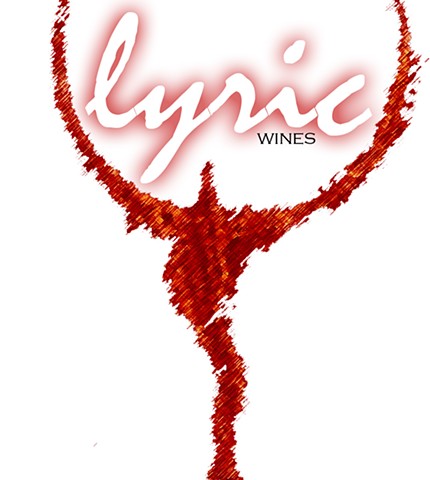 Logo for a new wine company called Lyric