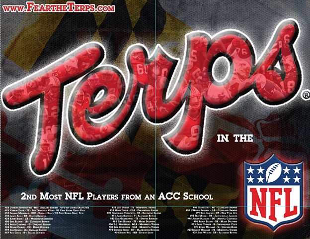 Promotional material done for Maryland Football