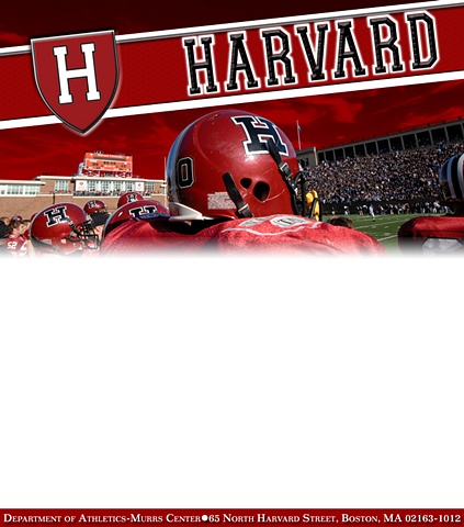 Promotional materila for Harvard Football
