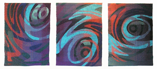"Eye of the Storm" (triptych)