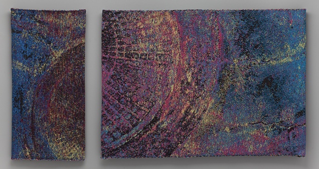 "Star Formation Region of a Painter's Studio" (diptych)