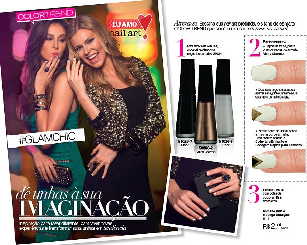 Lançamento da linha de Esmaltes Nail Art, para Avon