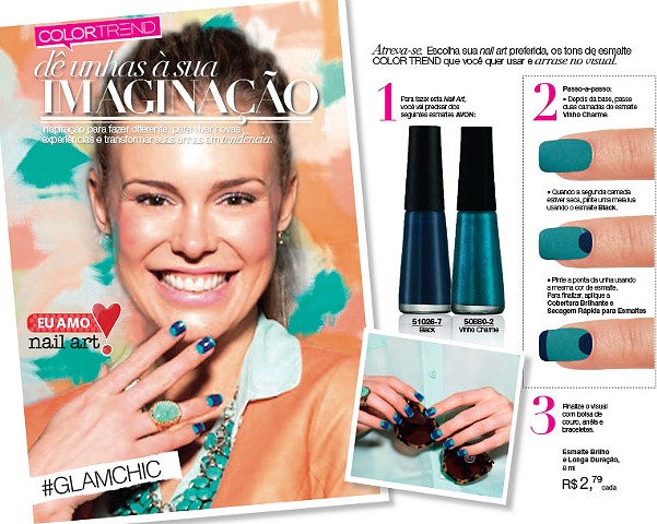 Lançamento da linha de Esmaltes Nail Art, para Avon