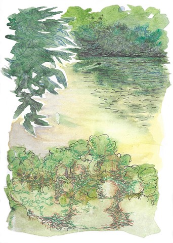 Lake George Sketch