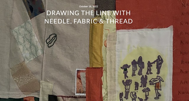 Drawing the Line with Needle Line and Thread