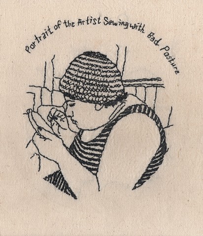 Bad Posture Embroidery control