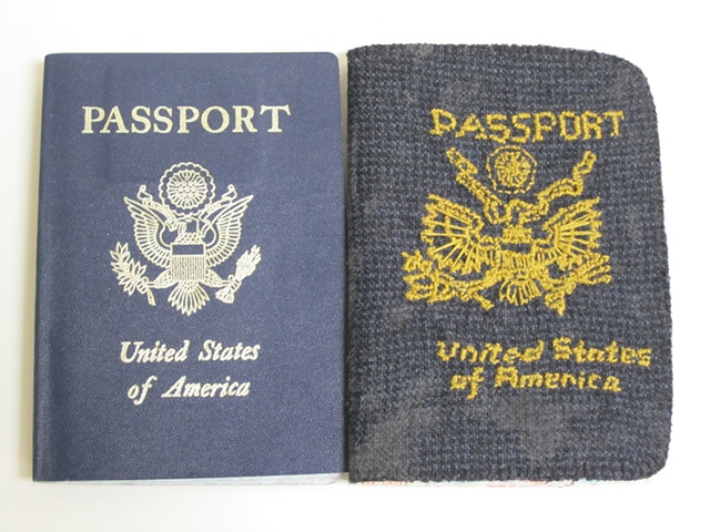Amy Flaherty Palindromic Sequences passport Art