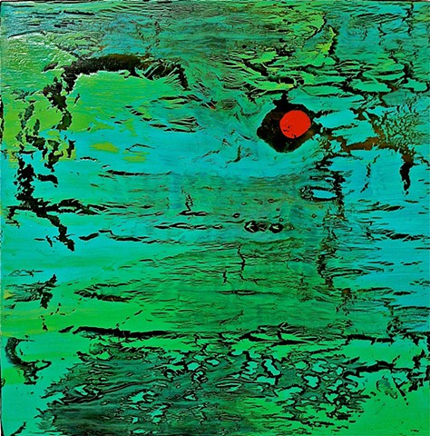 abstract, contemporary, red, turquoise, fuschia, black, aqua, modern art, contemporary art, contemporary abstract art, contemporary painting, modern painting