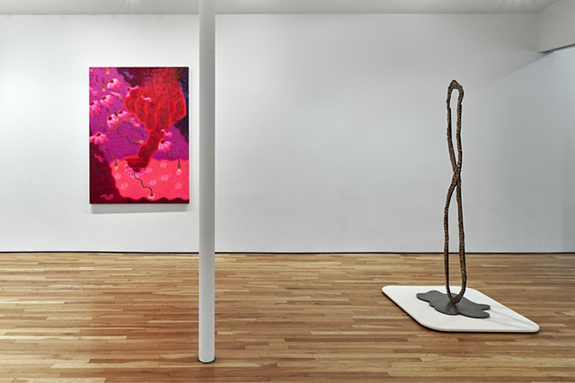  "reach/grasp," installation view
