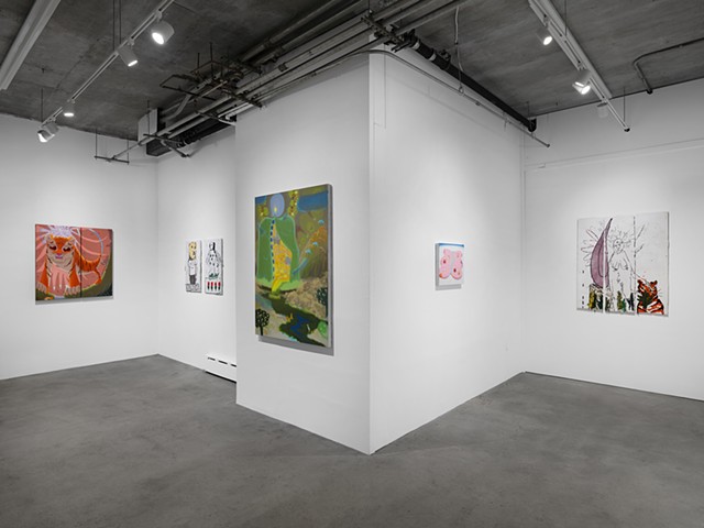 "As Familiar As Friend," installation view 2025