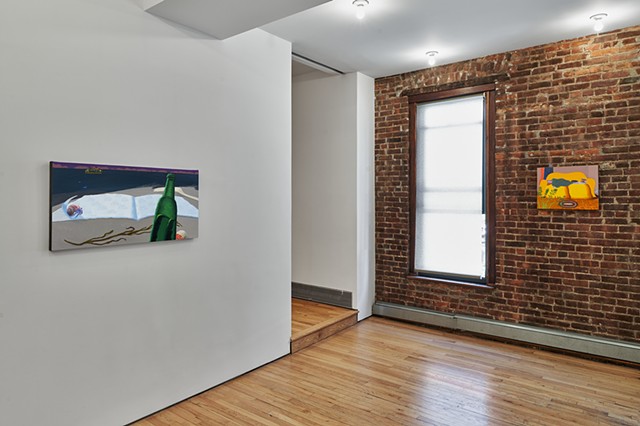 "reach/grasp," installation view