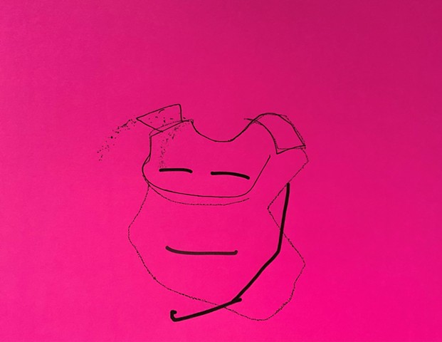 ritual mask (pink)