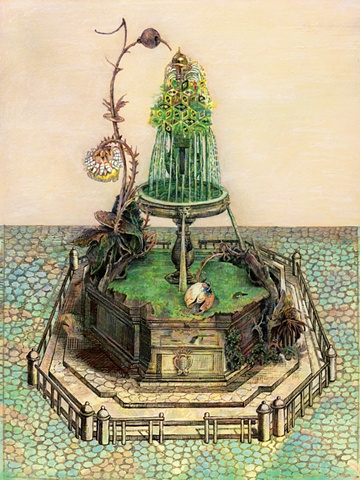 Ben Blatt Green Fountain