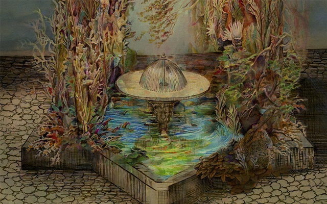 Deep Water (Fountain) Detail