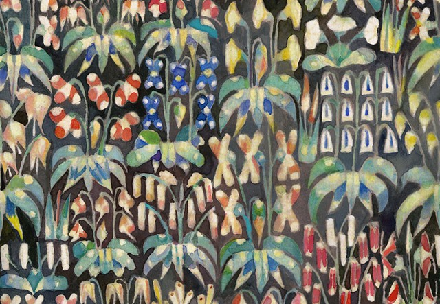 Three Hundred and Seven Flowers (Detail)
