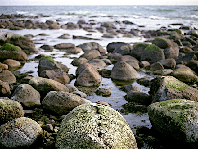 Shawn Bitters photographs Hirsholm Island Hirsholmene Denmark stones perforation stone quarry