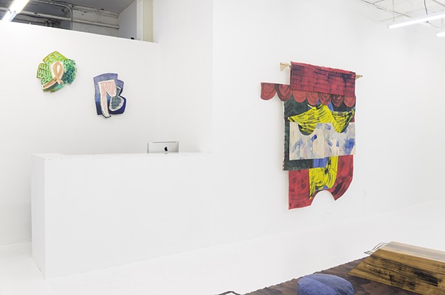 Installation view of "Movers and Shapers" at Victori + Mo Gallery