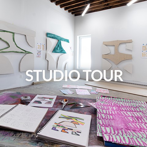 Virtual Studio Tour on @Cultured_Mag's IGTV