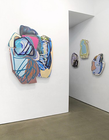 Installation view of "They Just Behave Differently" at Denny Gallery
