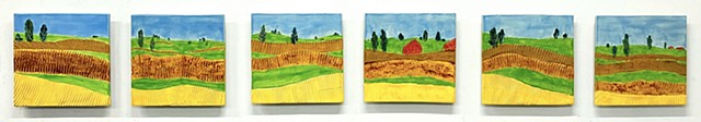 Farmland - 6 12"x12" tiles