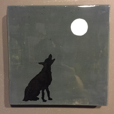 SOLD Howl - 8"x8" 