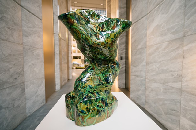Jason Messinger at 110 N Wacker Drive, Chicago, curated by Turning Art, Summer/Fall 2026 - photo by Alan Luntz