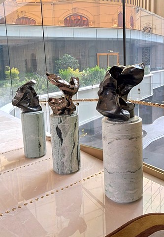 Six Sculptures, lobby Cappella at Galaxy Macau, right side lobby